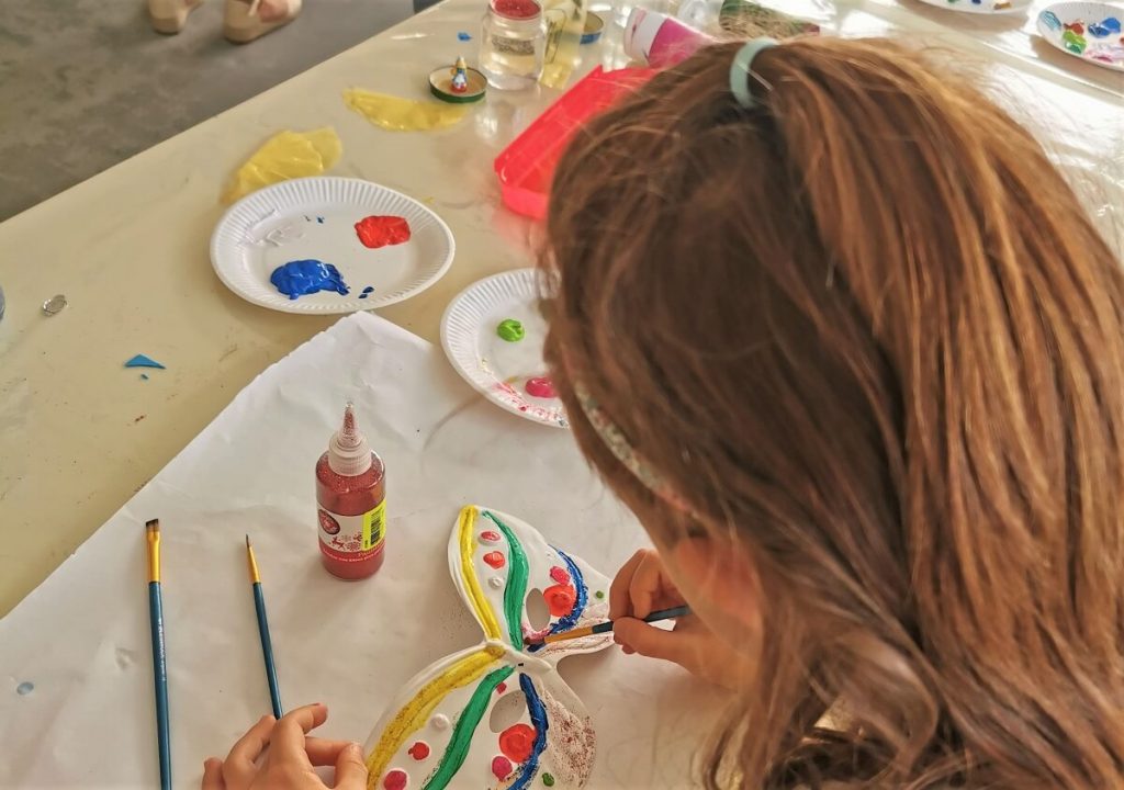 atelier manuel créatif enfant la semaine acadienne fête de l l'Acadie courseulles sur mer festival