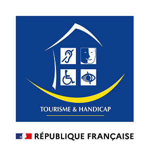 Logo van het Toerisme- en Handicapmerk