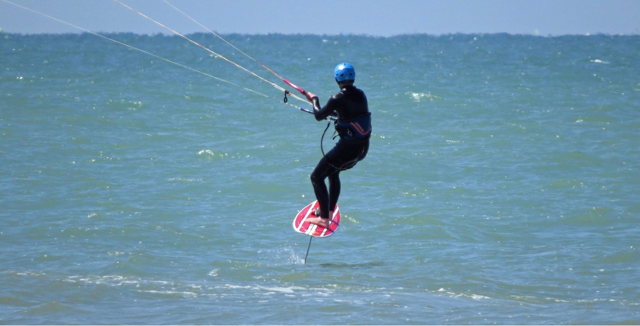 kite surf sports nautiques bernières sur mer