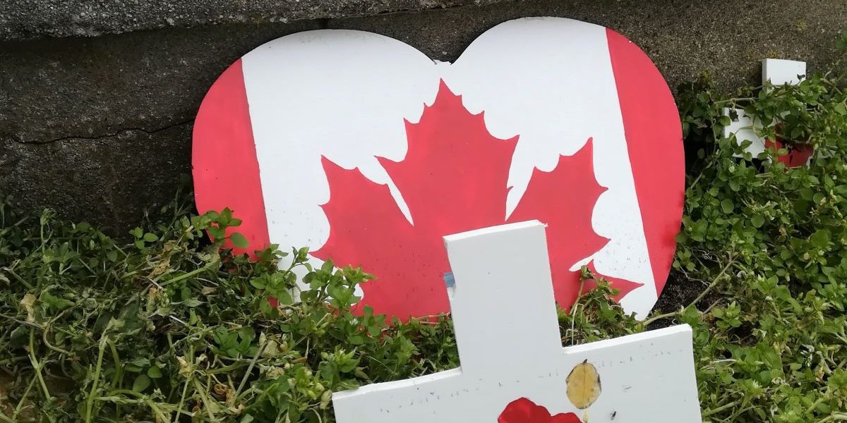 parcours remem bernieres drapeau canadien tourisme de memoire credit claire salmeron tendron